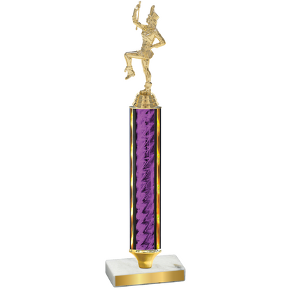 Value Purple Glacier Majorette Trophy