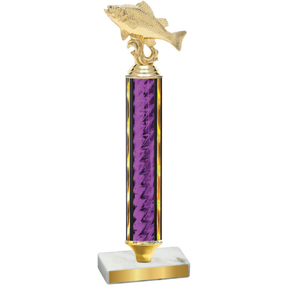 Value Purple Glacier Fishing Trophy