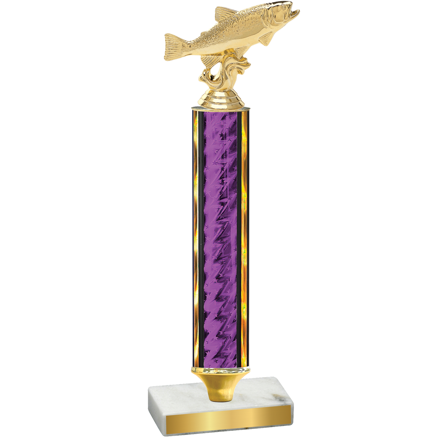 Value Purple Glacier Fishing Trophy