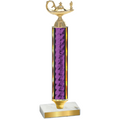 Value Purple Glacier Academics Trophy