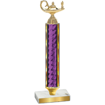 Value Purple Glacier Academics Trophy