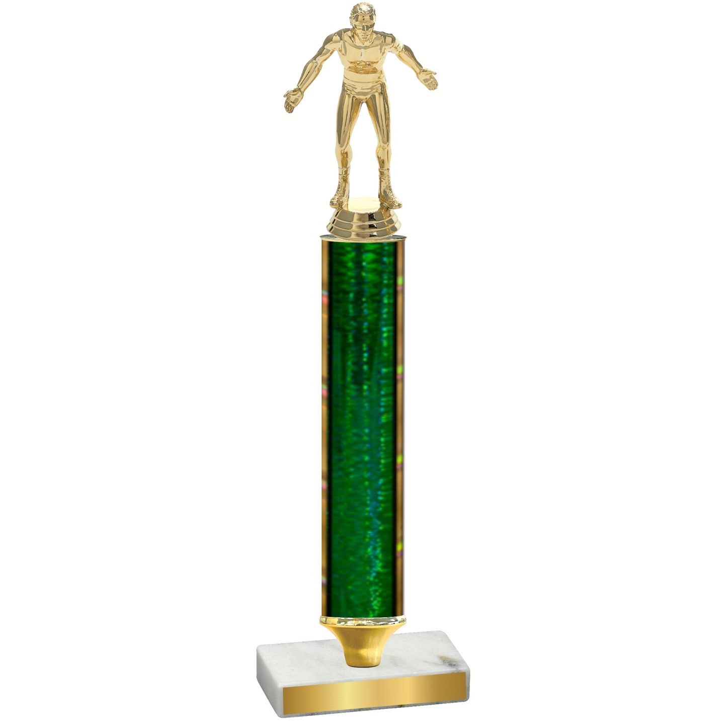 Value Green Glacier Wrestling Trophy