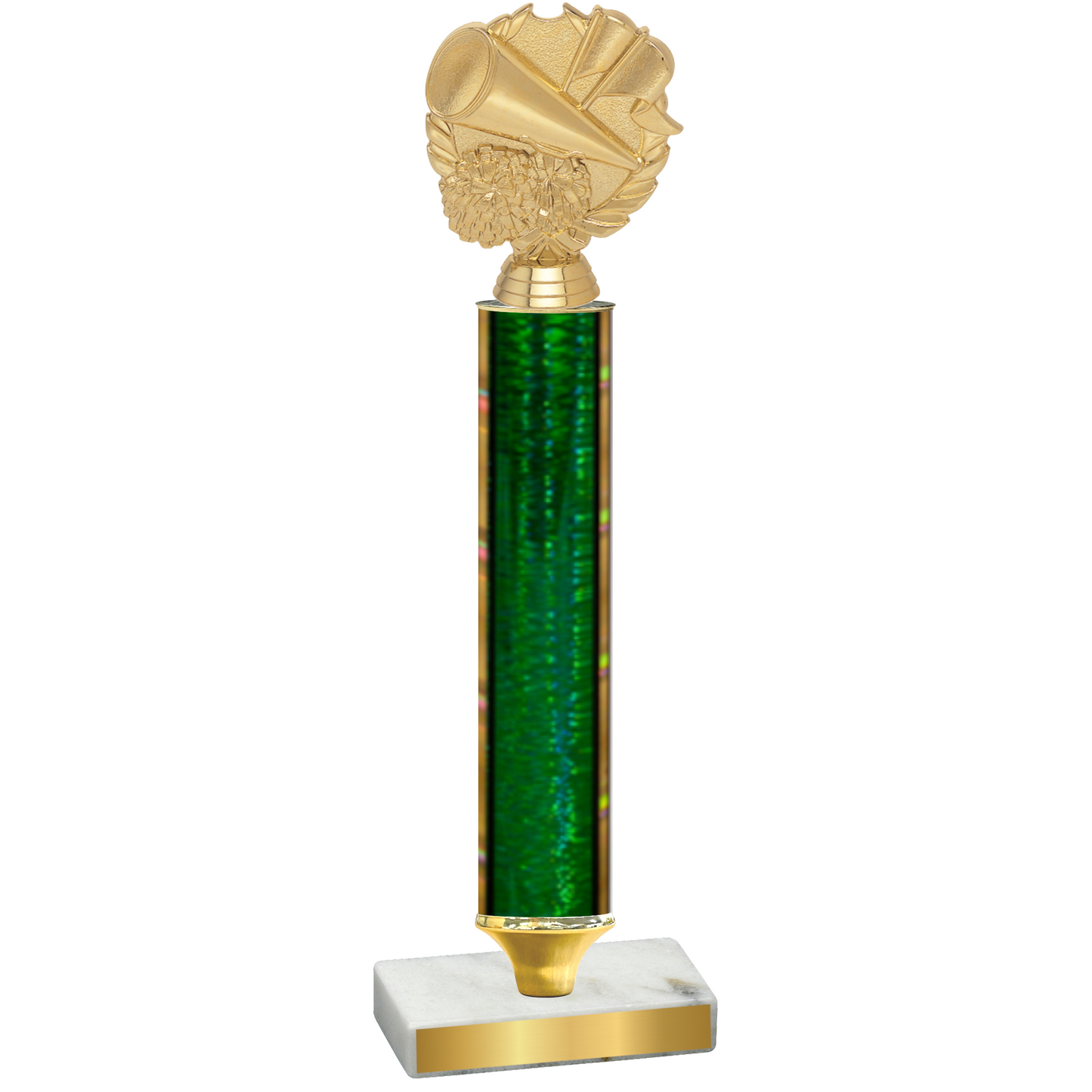 Value Green Glacier Cheerleading Trophy