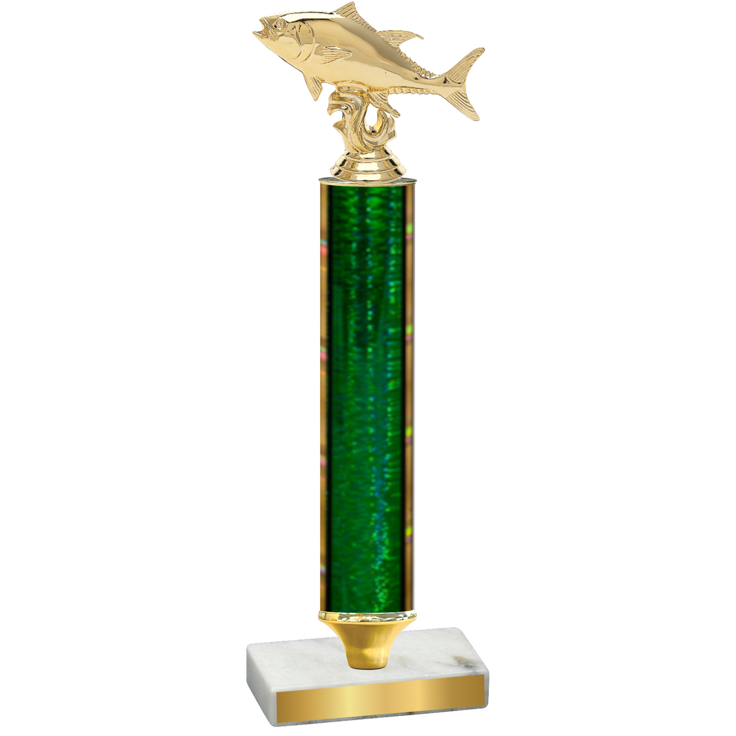 Value Green Glacier Fishing Trophy