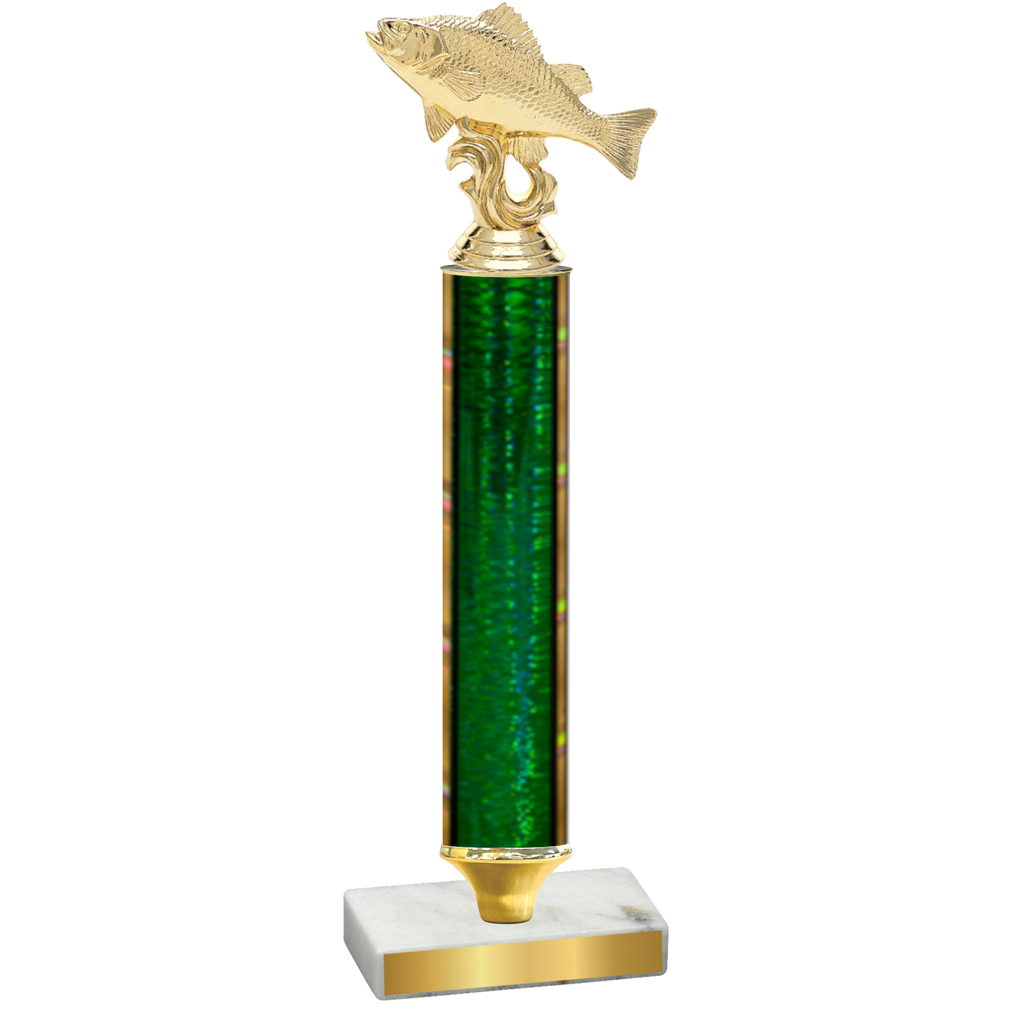 Value Green Glacier Fishing Trophy