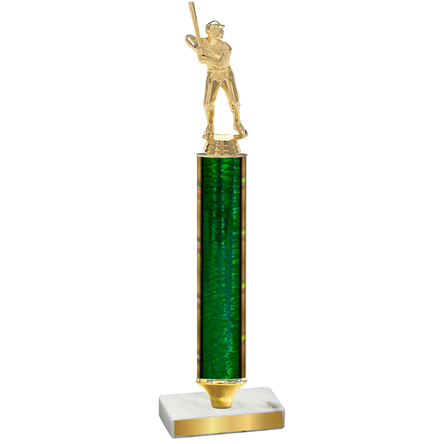 Value Green Glacier Baseball Trophy