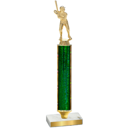 Value Green Glacier Baseball Trophy