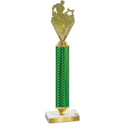 Value Green Carbon Fiber Rugby Trophy