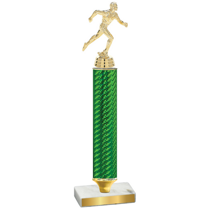 Value Green Carbon Fiber Running Trophy