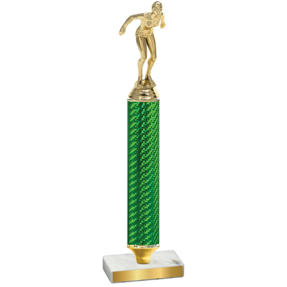 Value Green Carbon Fiber Tennis Trophy