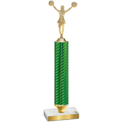 Value Green Carbon Fiber Cheerleading Trophy