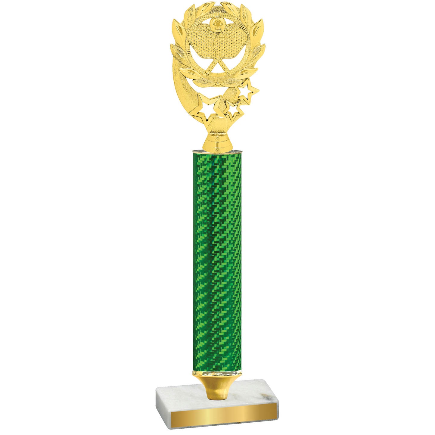 Value Green Carbon Fiber Pickleball Trophy