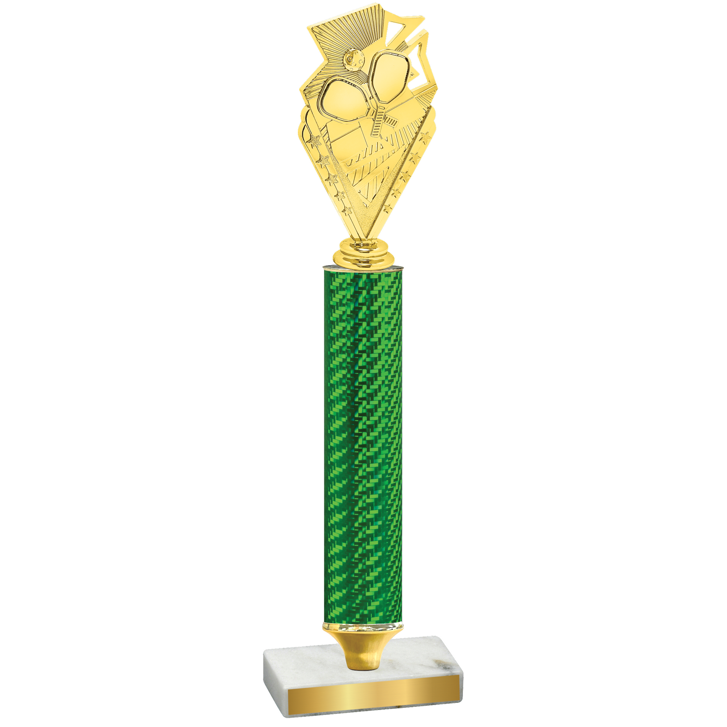 Value Green Carbon Fiber Pickleball Trophy