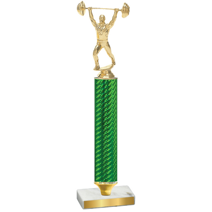 Value Green Carbon Fiber Weights Trophy