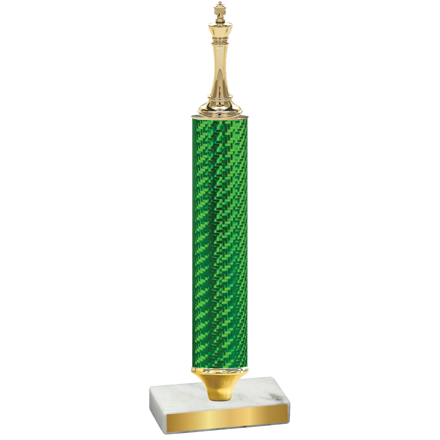 Value Green Carbon Fiber Chess Trophy