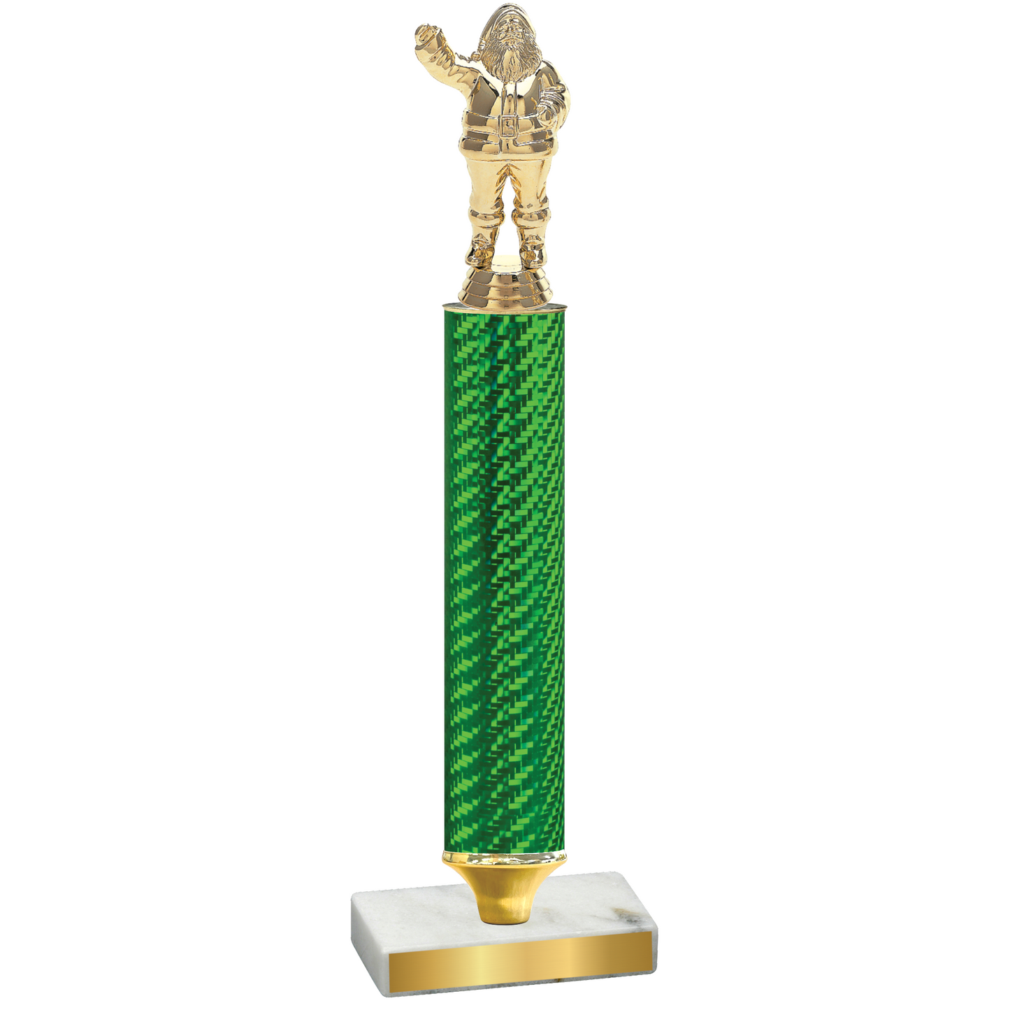 Value Green Carbon Fiber Holiday Trophy