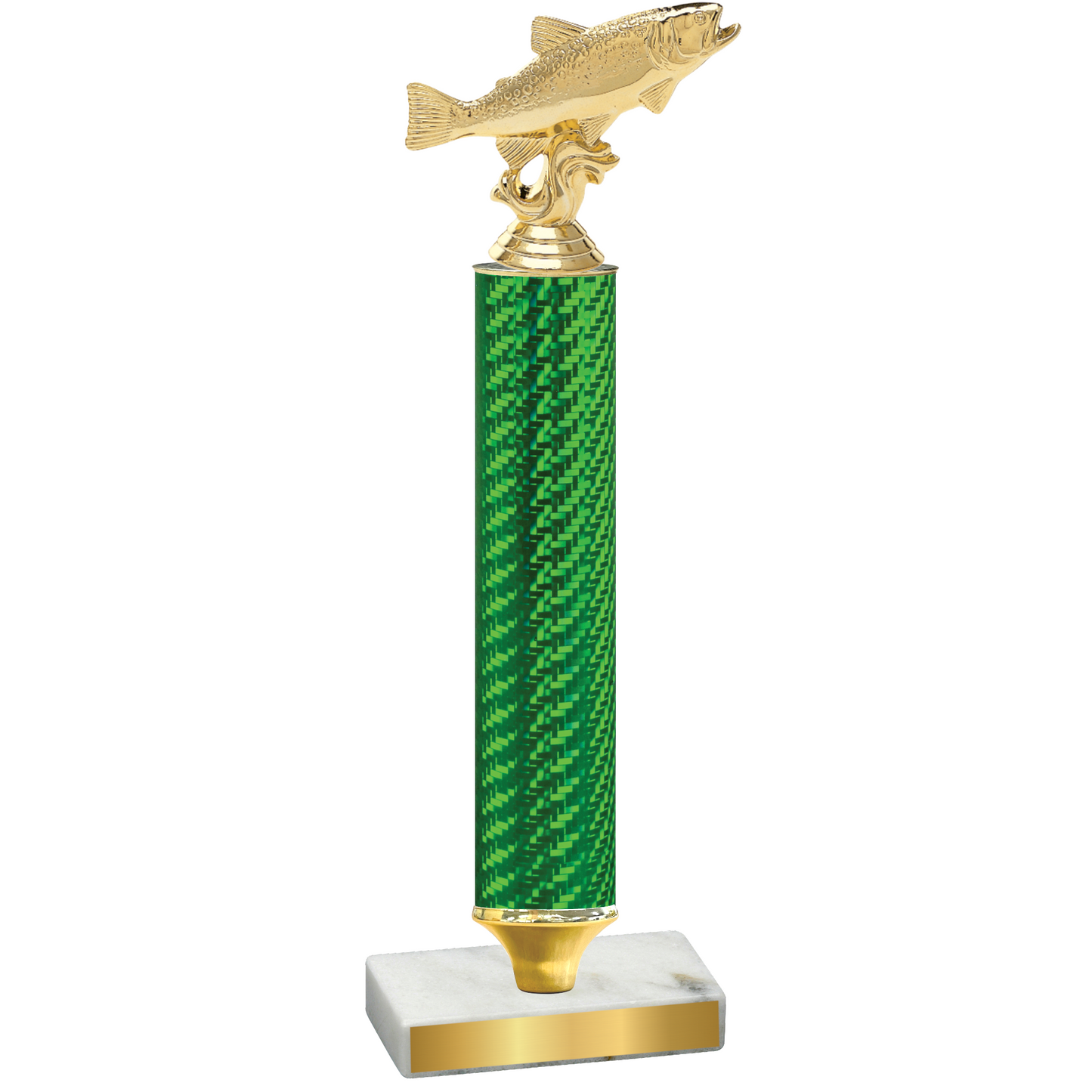 Value Green Carbon Fiber Fishing Trophy