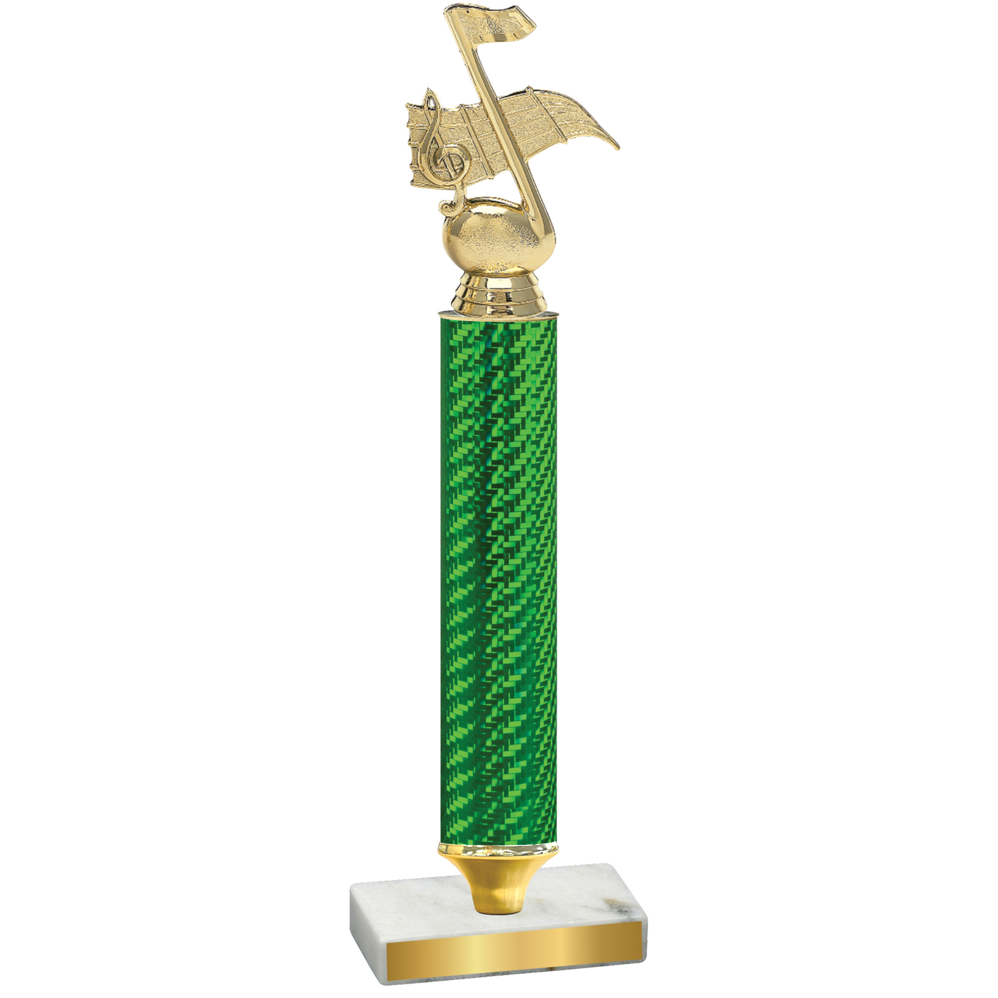 Value Green Carbon Fiber Music Trophy