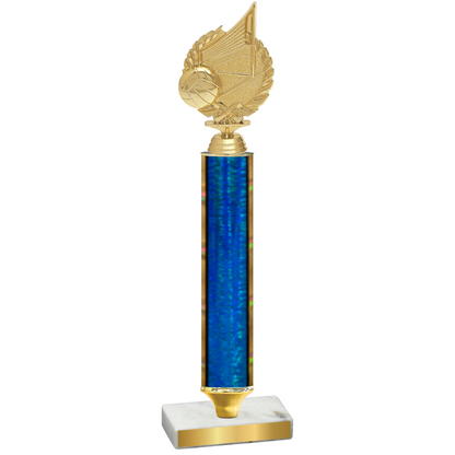 Value Blue Glacier Volleyball Trophy