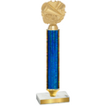 Value Blue Glacier Cheerleading Trophy