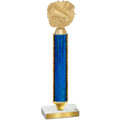 Value Blue Glacier Cheerleading Trophy