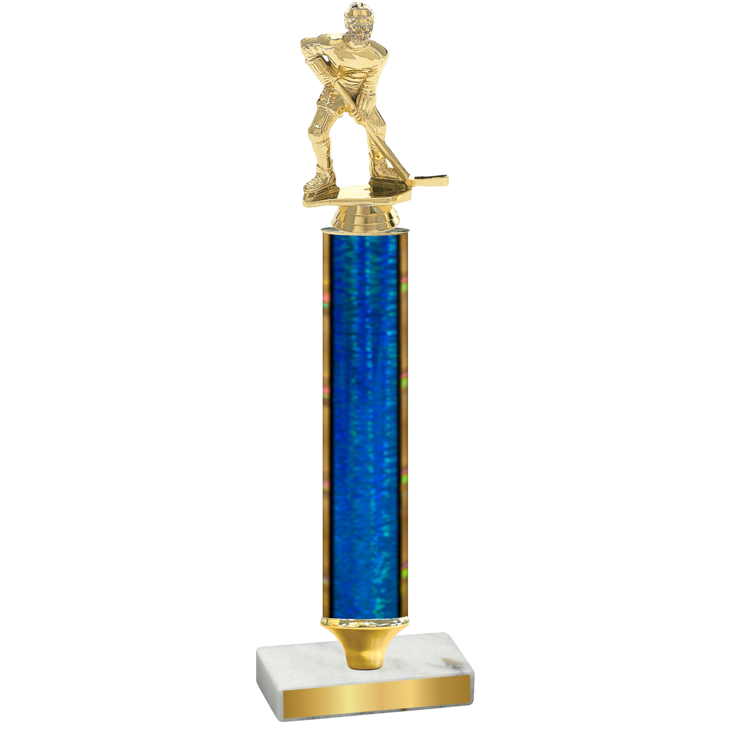 Value Blue Glacier Hockey Trophy