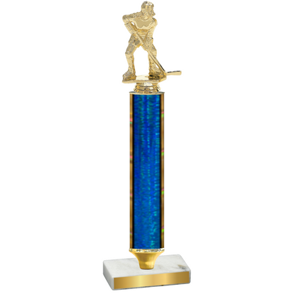 Value Blue Glacier Hockey Trophy