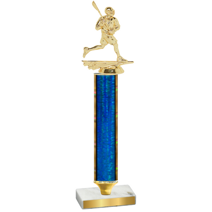 Value Blue Glacier Lacrosse Trophy