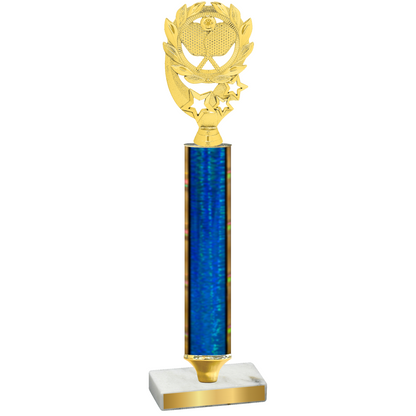 Value Blue Glacier Pickleball Trophy