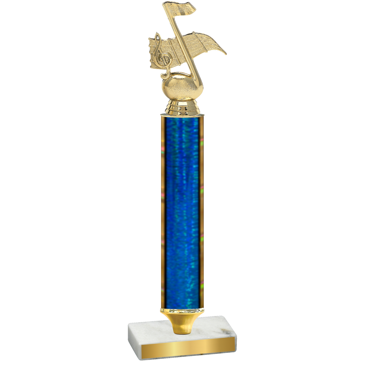 Value Blue Glacier Music Trophy