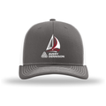 Charcoal/ White front - 2027 Regatta Richardson 112+ R-Flex Adjustable Trucker