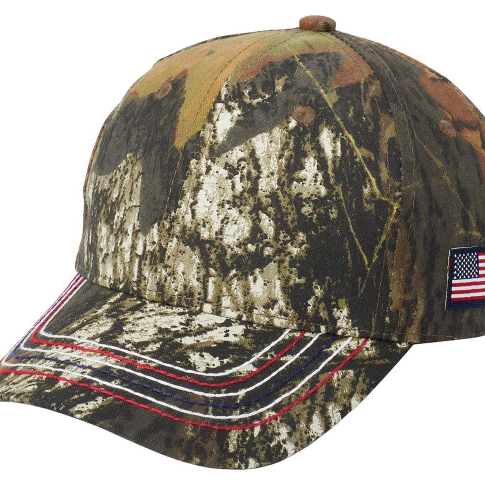 Kodiak Port Authority® Americana Contrast Stitch Camouflage Cap