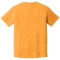 Bright Orange back - COMFORT COLORS Heavyweight Ring Spun Tee