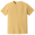Mustard front - COMFORT COLORS Heavyweight Ring Spun Tee