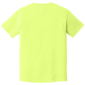 Neon Lemon back - COMFORT COLORS Heavyweight Ring Spun Tee