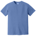 Periwinkle front - COMFORT COLORS Heavyweight Ring Spun Tee