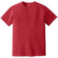 Red front - COMFORT COLORS Heavyweight Ring Spun Tee