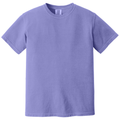 Violet front - COMFORT COLORS Heavyweight Ring Spun Tee