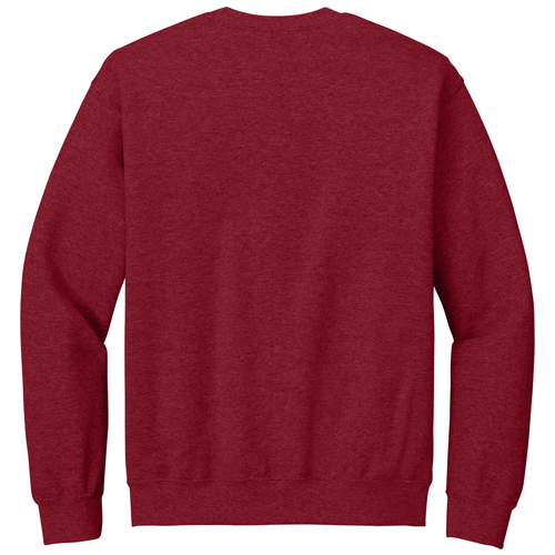 Antique Cherry Red back - Gildan Heavy Blend Crewneck Sweatshirt