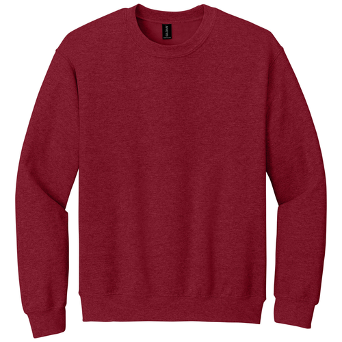 Antique Cherry Red front - Gildan Heavy Blend Crewneck Sweatshirt