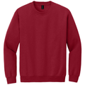 Cherry Red front - Gildan Heavy Blend Crewneck Sweatshirt