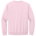 Light Pink back - Gildan Heavy Blend Crewneck Sweatshirt