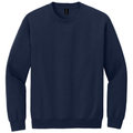 Navy front - Gildan Heavy Blend Crewneck Sweatshirt