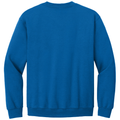 Neon Blue back - Gildan Heavy Blend Crewneck Sweatshirt