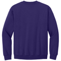 Purple back - Gildan Heavy Blend Crewneck Sweatshirt