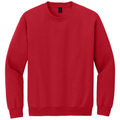 Red front - Gildan Heavy Blend Crewneck Sweatshirt