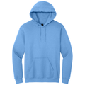 Carolina Blue front - Gildan Heavy Blend Hooded Sweatshirt