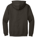 Dark Chocolate back - Gildan Heavy Blend Hooded Sweatshirt
