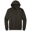 Dark Chocolate front - Gildan Heavy Blend Hooded Sweatshirt