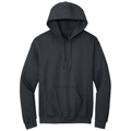 Dark Heather front - Gildan Heavy Blend Hooded Sweatshirt